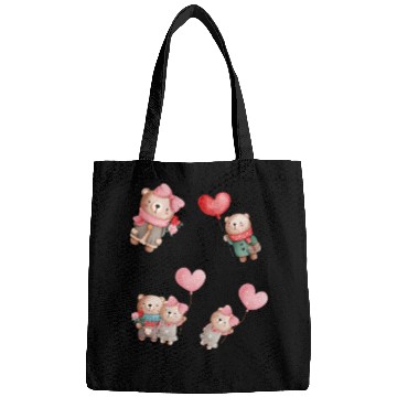 Discover Cute love bears. Bags
