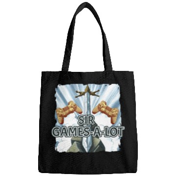 Discover Gamesalot Gamer Controller Gaming Camelot Sword Bags