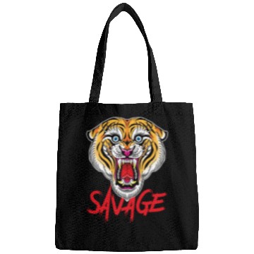 Discover Savage Tiger Traditional Tattoo Bags