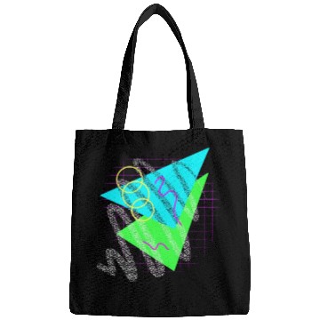 Discover 90's Neon Shapes Bags