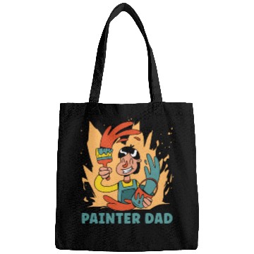 Discover Painter Painting Dad Bags