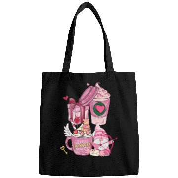 Discover Coffee Is My Love Language Cupid Coffee Valentine Bags