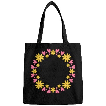 Discover You Are Enough - Flower Crown Bags