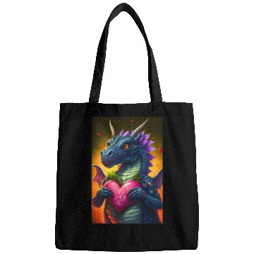 Discover Dragonheart love dragon Bags