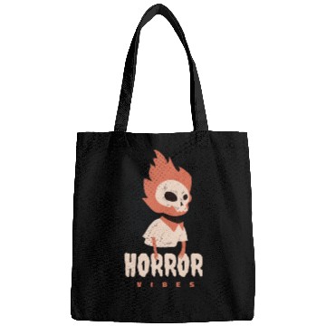 Discover Horror vibes skeleton Horror vibes skeleton inspir Bags