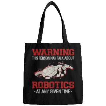 Discover Robot Robotics Engineer Warning Bags