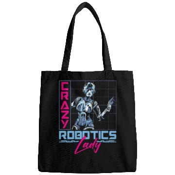 Discover Robot Robotics Engineer Female Bags