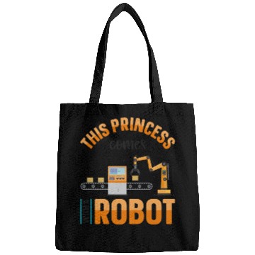 Discover Robot Robotics Engineer Female Bags