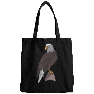 Discover Eagle flying perching Bags
