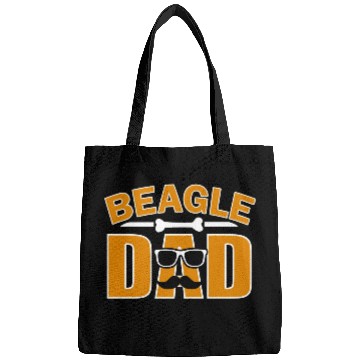 Discover Beagle dad for dad dog lover Bags