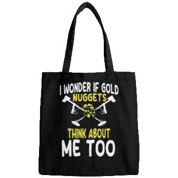 Discover Funny Metal Detecting Saying Bags