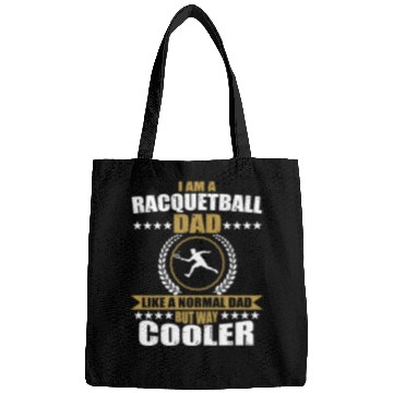 Discover Funny Racquetball Dad For Men Bags