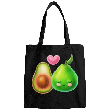 Discover Avocado Love - Cute Couple Design Bags