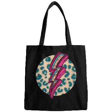 Discover Cheetah Print Lightning Bolt Bags