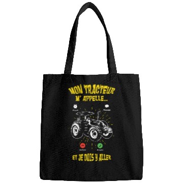 Discover My Tractor Calling I Must Go Driver Farmer Bags