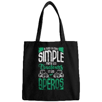 Discover Simple Guy Like Tractor Alcohol Driver Farmer Bags