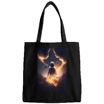 Discover astronaut planet universe Bags