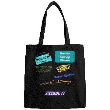 Discover Car racing team design Bags