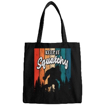 Discover Keep it Squatchy Sasquatch Bigfoot Lover Bags