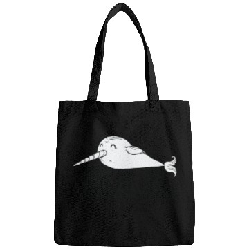 Discover Procrastinating Narwhal Lover Aquatic Animals Bags