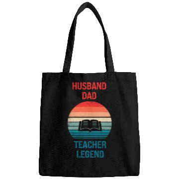 Discover Husband Dad Teacher Legend Bags