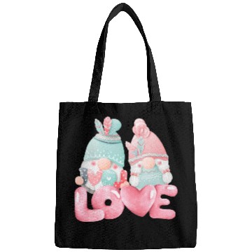 Discover I love U. Valentine's Gnomes. Bags