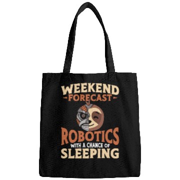 Discover Robot Robotics Engineer Sloth Bags