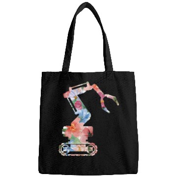 Discover Robot Robotics Engineer Flower Bags