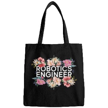 Discover Robot Robotics Engineer Flower Bags