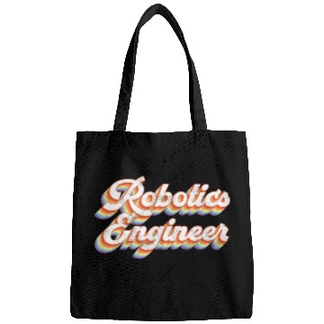Discover Robot Robotics Engineer Retro Bags