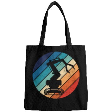Discover Robot Robotics Engineer Retro Bags