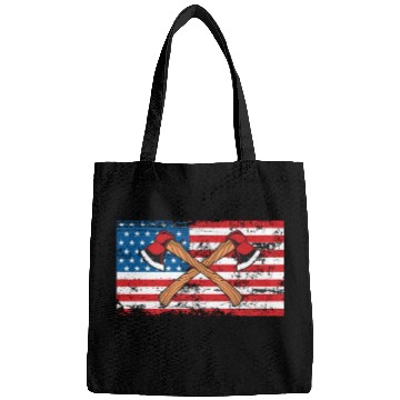 Discover Patriotic American Flag For Axe Thrower Bags