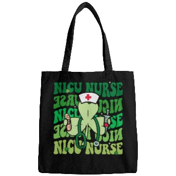 Discover Groovy NICU Nurse Funny St Patrick's Day Bags