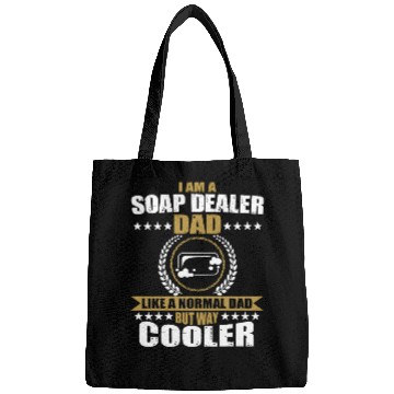Discover Funny Soap Dealer Dad For Men Bags