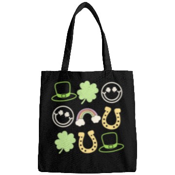 Discover Retro St Patricks Day Women Shamrock Vintage St Bags