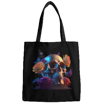 Discover Horror Skull Colored Bags