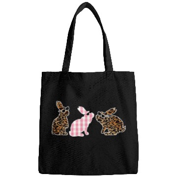 Discover Cute Leopard Plaid Bunny Sunglasses Easter Day Bags