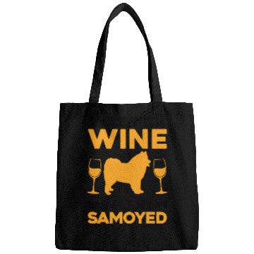 Discover Samoyed And Wine Sled Dog Bags