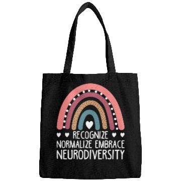 Discover Recognize Normalize Embrace Neurodiversity For Neu Bags