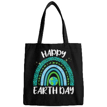 Discover Happy Earth Day Planet with Rainbow Bags