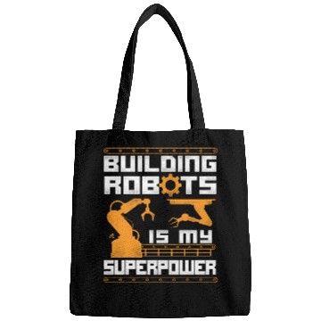 Discover Robot Robotics Engineer Vintage Bags