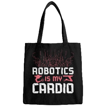 Discover Robot Robotics Engineer Vintage Bags