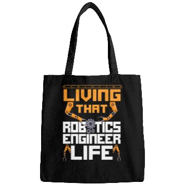 Discover Robot Robotics Engineer Vintage Bags
