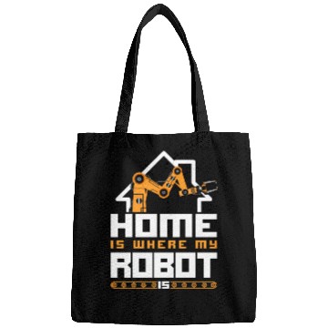 Discover Robot Robotics Engineer Vintage Bags