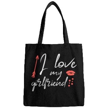 Discover I love my girlfriend Bags