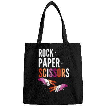Discover Rock Paper Scissors Lesbian LGBT Pride Lesbian Bags