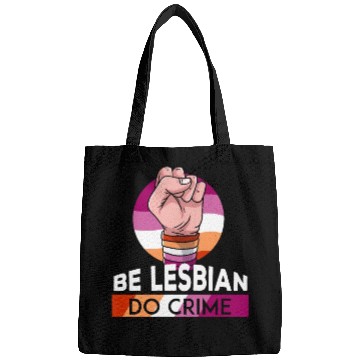 Discover Lesbian LGBT Pride Lesbian Rainbow Flag Bags