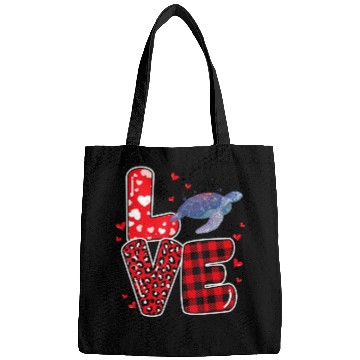 Discover Sea Turtle Lover Heart Sea Turtle Valentine Bags