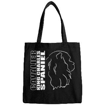 Discover Cavalier King Charles Spaniel Profile dog mom Bags