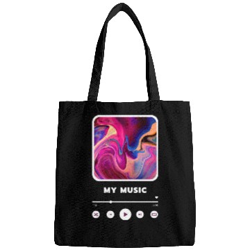 Discover Purple Framed Music Player Themed style Bags